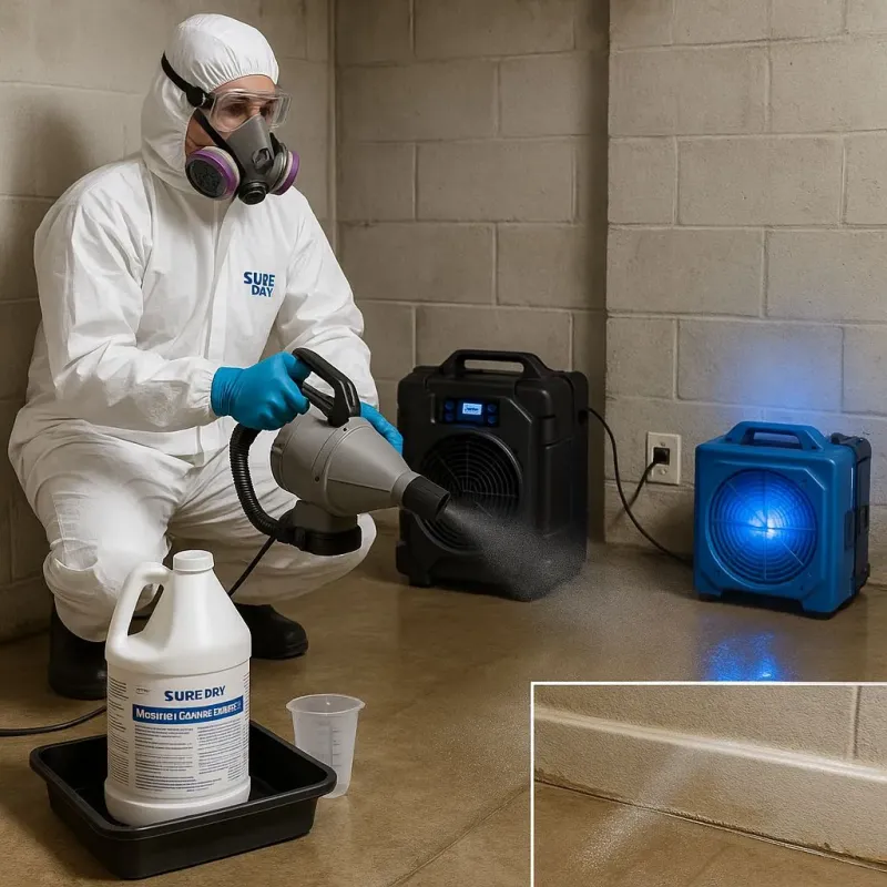 Sanitization and Odor Removal process in Harriman, TN