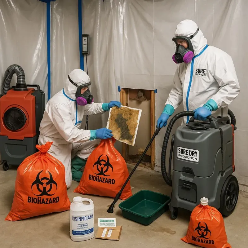 Contaminated Water Handling Protocols process in Harriman, TN