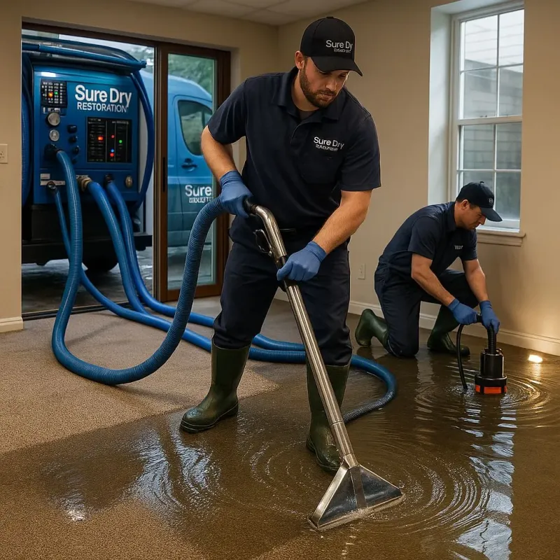 Water Extraction and Removal process in Harriman, TN